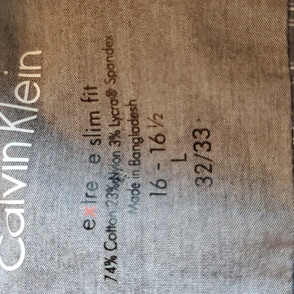 Calvin Klein extreme Slim fit casual button down shirt - Picture 4 of 5